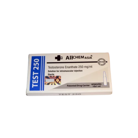 Testosterone Enanthate 250 mg 1 ml 1 амп AllChem Asia